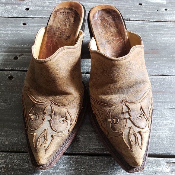 Old Gringo leather mules - Picture 1 of 8